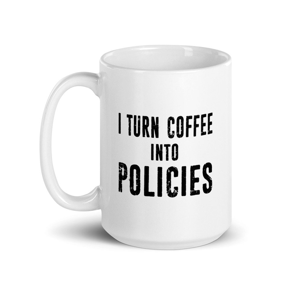 Insurance Agent Gift Funny Insurance Broker Gift I Turn Coffee Into