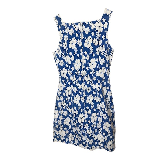 city triangles blue dress 00's Blue and Black Halter Dress by City Triangles