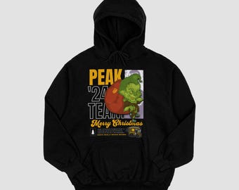 Custom UPS Peak 2024 Season Black Hoodie Size XS-2X Christmas