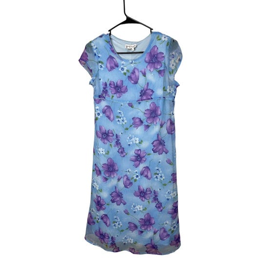 blue floral dress with scarf Boho Floral Scarf Navy Blue Midi Dress – Hemline Winter Park