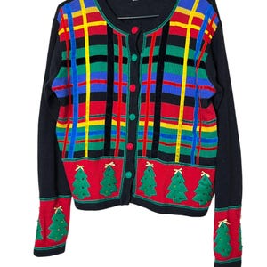 Pull Manches Courtes Paul Harris Design Rouge Foncé - Col Montant, Taille M