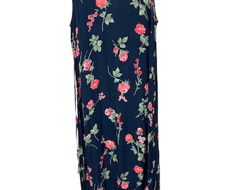 dress barn blue floral dress ASTR the Label :: Fritillaria Floral Maxi Dress main image 1