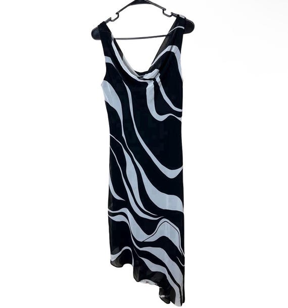 breakin loose dress Vintage Breakin Loose Black Sheer Velveteen Dress Sz 7/8