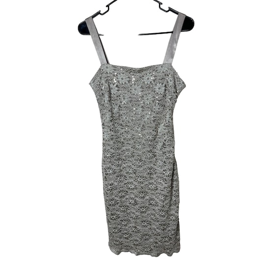 white christmas dresses Short Green Cocktail Dress: R&M Richards 14013 Olive / 2XSmall