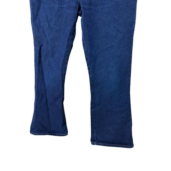 Vintage Zana Di Flare Jeans Dark Wash High Rise Denim 90s Y2K Blue