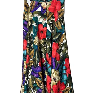 Jupe Longue En Soie 100% Noire Dana Buchman - Taille 14 - Neuve Avec étiquettes - Coupe Asymétrique