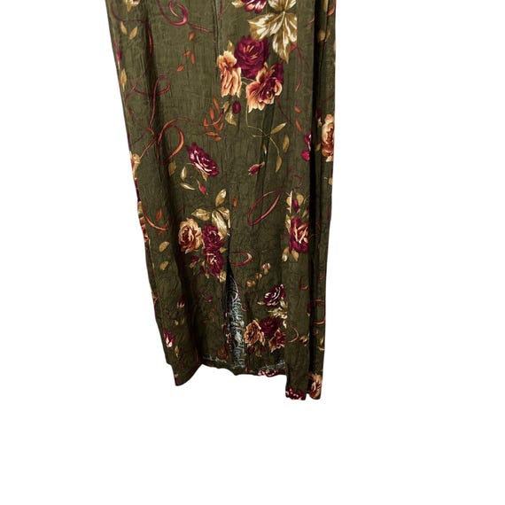 green emerald velvet dress Polka Dotted Dress Barn Dress – East Village Vintage Collective main image 1