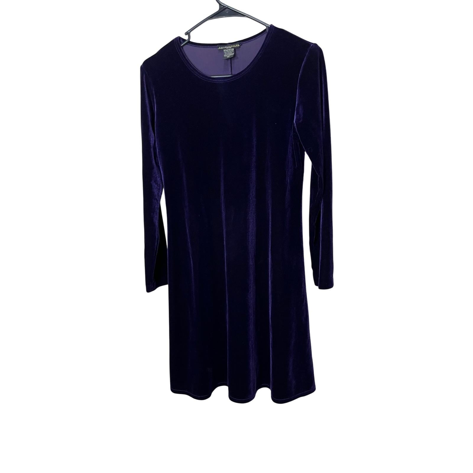princess polly baby blue dress MSK Petite Studded Belted Velvet Dress