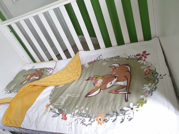 bambi cot bed bedding