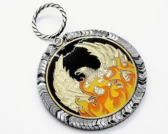 Custom sobriety/ recovery coin pendants so you can wear your personal coin as a necklace!