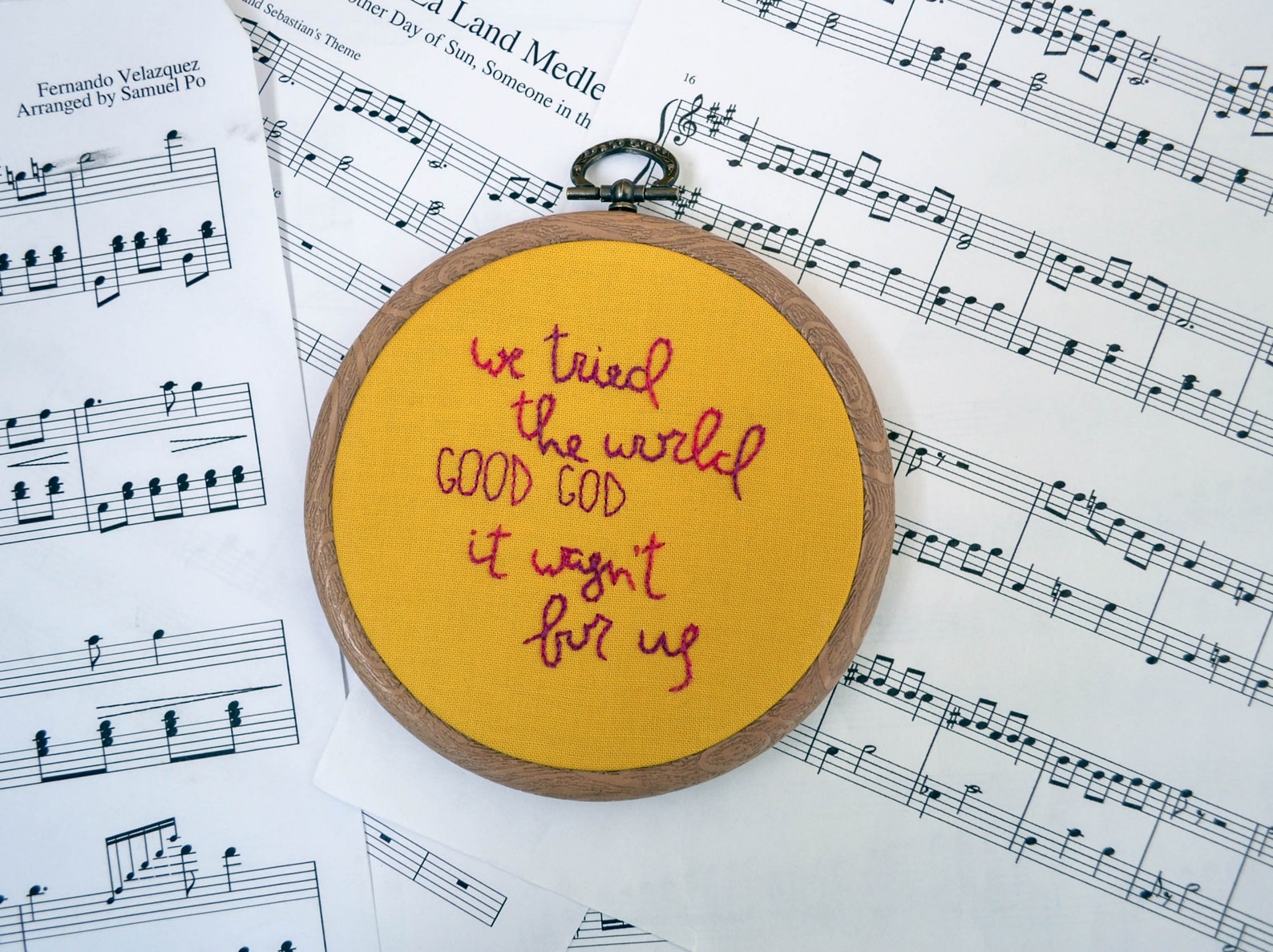 Hozier Jackie and Wilson Lyrics Embroidery Hoop Art Wall Etsy