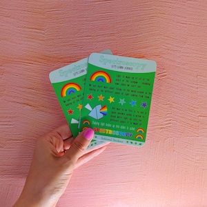 Stickerblad: Let's Learn Science Series - Spectroscopie! Kiss cut vinyl stickers, wetenschapssticker en factsheets