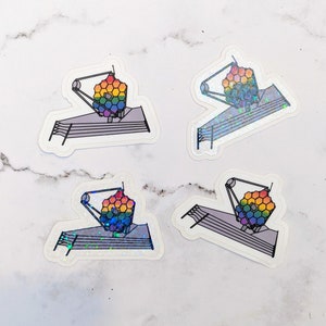 Sticker: JWST Pride - die cut vinyl sticker