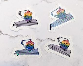 Sticker: JWST Pride - die cut vinyl sticker