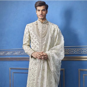 Sherwaniindian Wedding Sherwani for Groomgroom - Etsy