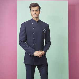 indian jodhpuri suitmens black suitblack jodhpurimens etsy indian jodhpuri suitmens black