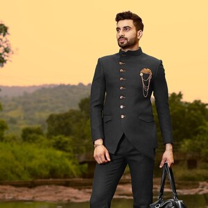 Designer Jodhpuri Suitjodhpuri Suit for Weddingmens Designer - Etsy