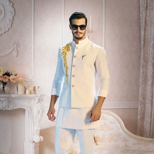 Linen Kurta Pajama Etsy Canada