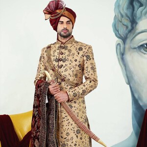 groom wedding dress sherwani