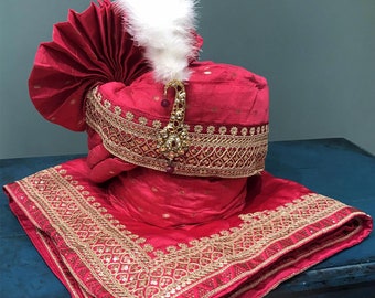 Hochzeit Turban & Stola/Dupatta,hochzeitszubehör für bräutigam,bräutigam zubehör,shwal für sherwani,sherwani dupatta,,sherwani stola,shwal