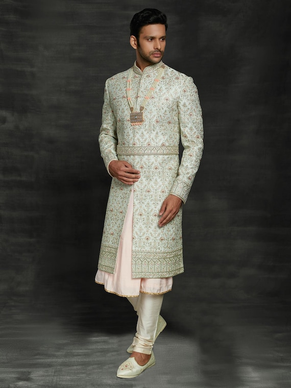 mens groom sherwani