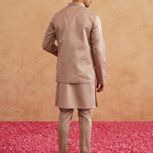Modi Pyjama Silk Kurta Pajama With Modi Jacket, Nehru Jacket With Kurta Pajama ...