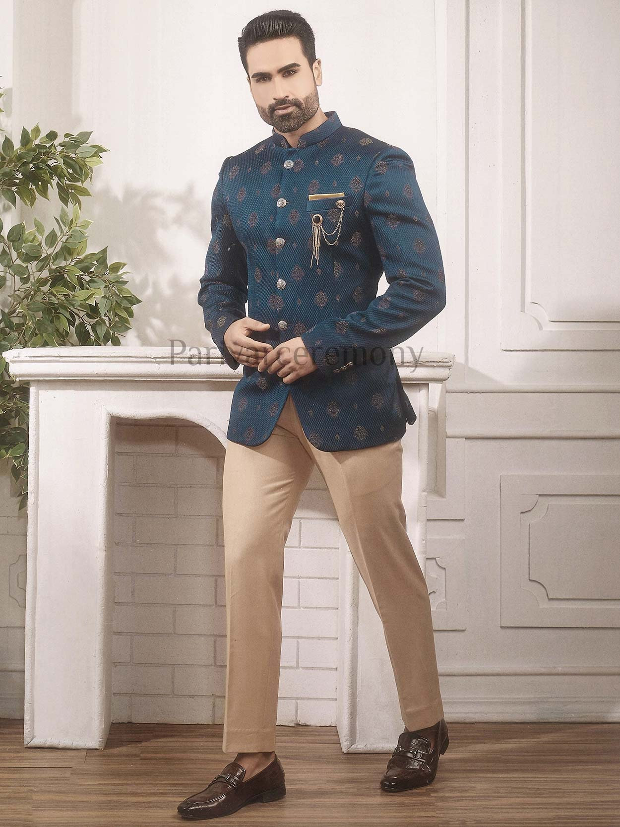 Designer Jodhpuri Suitjodhpuri Suit for Weddingwine Colour Etsy India