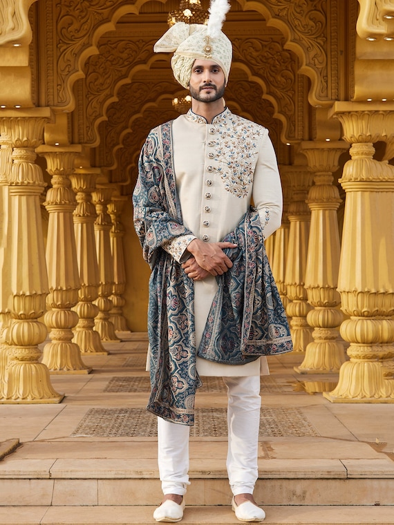 Mens sherwani for groom hotsell