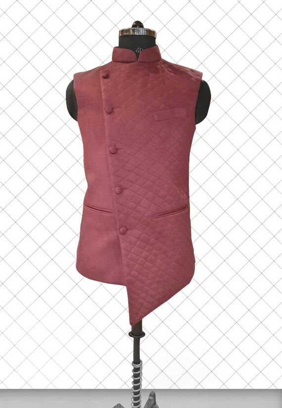 nehru waistcoat pattern