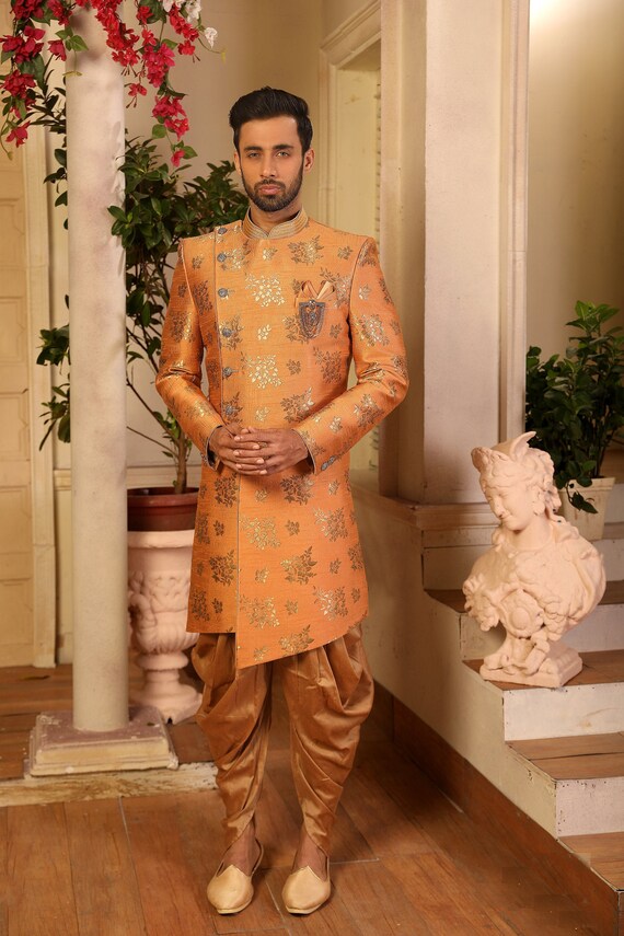 indo western wedding outfit for groom