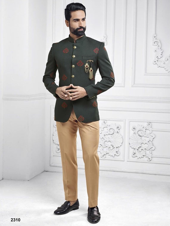 Fancy Royal Jodhpuri Suit 2pc Set | Mens smart casual outfits, Jodhpuri  suits for men, Mens suits