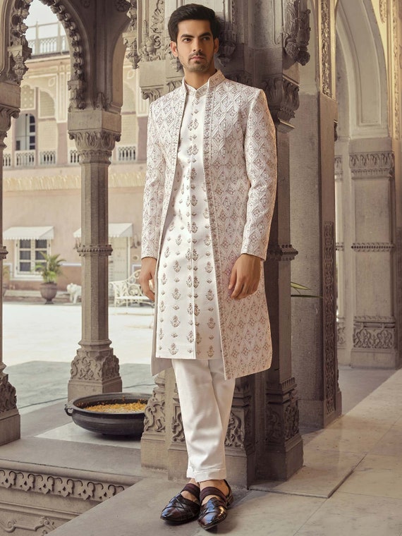 Mens Wedding Sherwani, Latest Sherwani Designs for Wedding Online USA