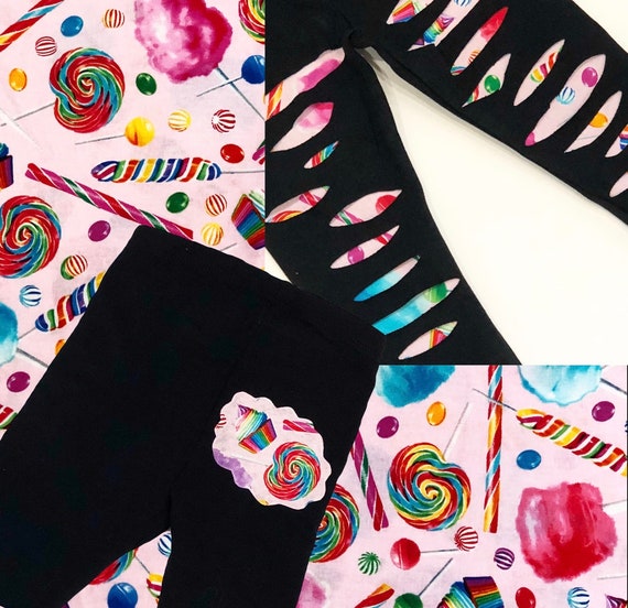 distressed baby leggings