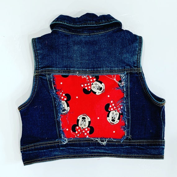 minnie mouse jean jacket