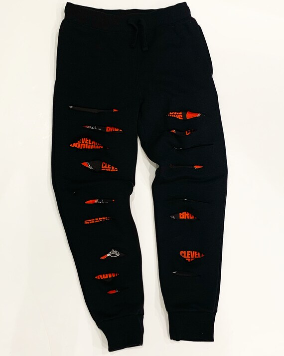 Cleveland Browns Joggers Distressed 