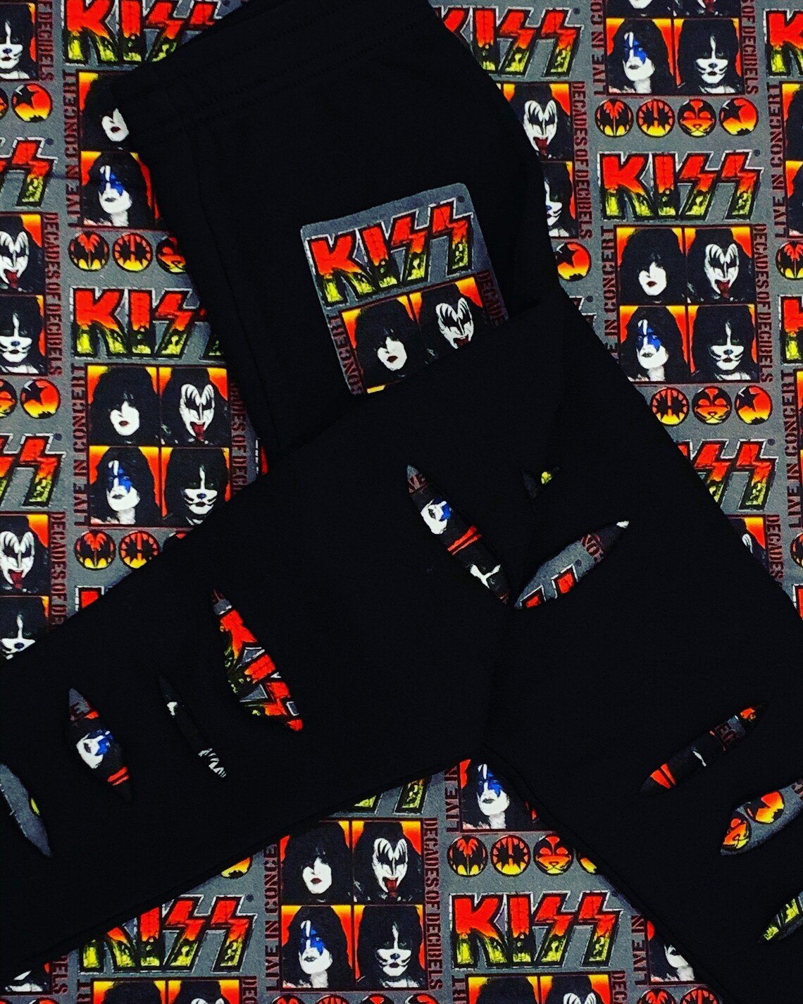 KISS Joggers Kiss Pants Gene Simmons Pants Kiss Gift Etsy
