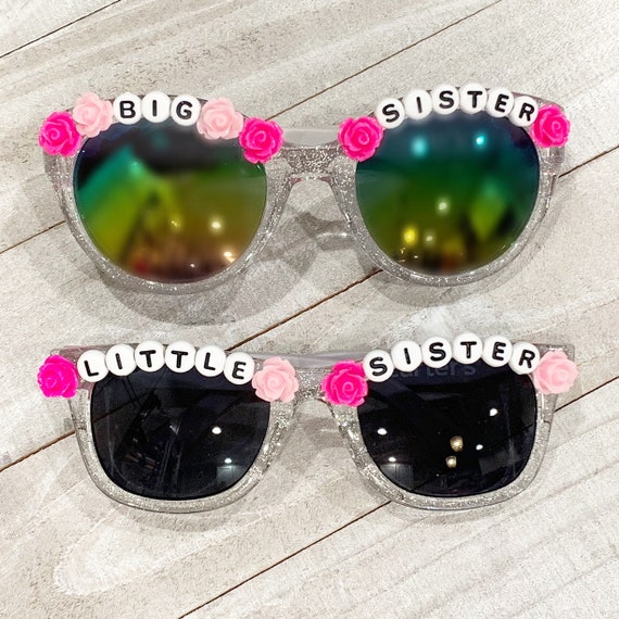 Lunettes de soleil grande soeur petites lunettes de soleil de - Etsy France