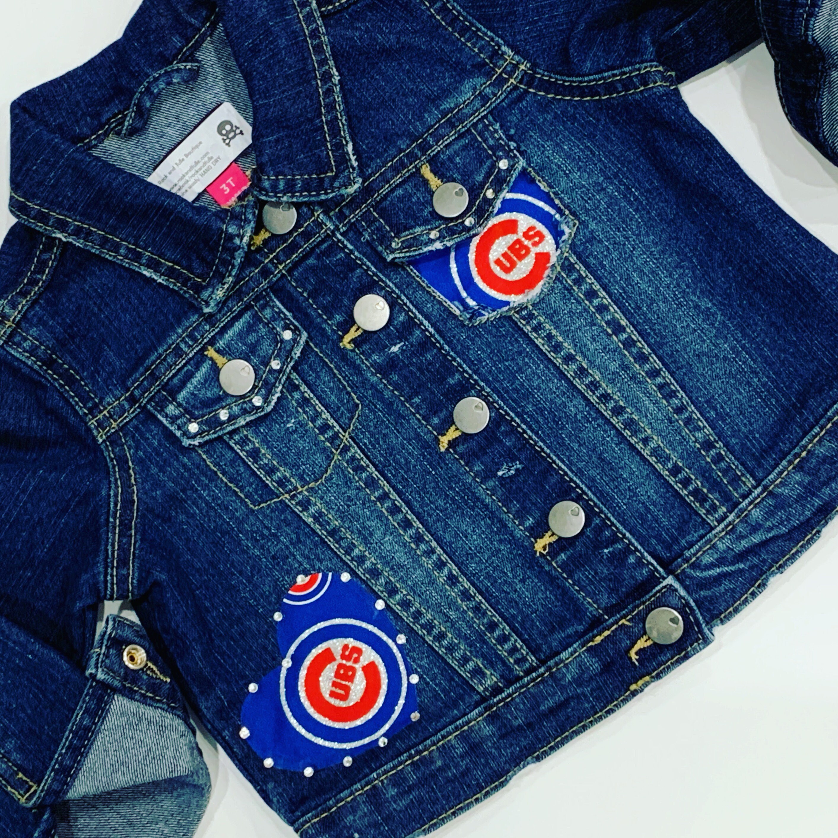 Chicago Cubs Jean Jacket Cubs Denim 