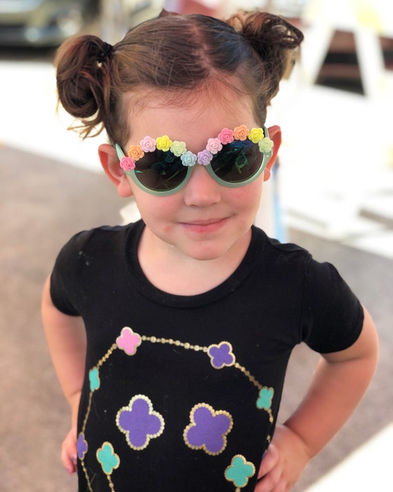 flower sunglasses baby