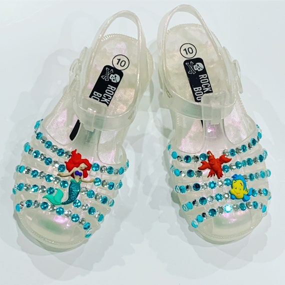 mermaid jelly shoes
