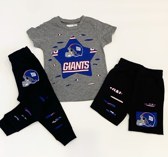 New York Giants Joggers Distressed 