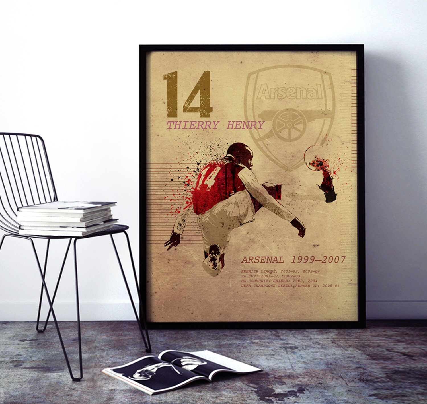 Giclee Art Print The Invincibles Sports Art 049
