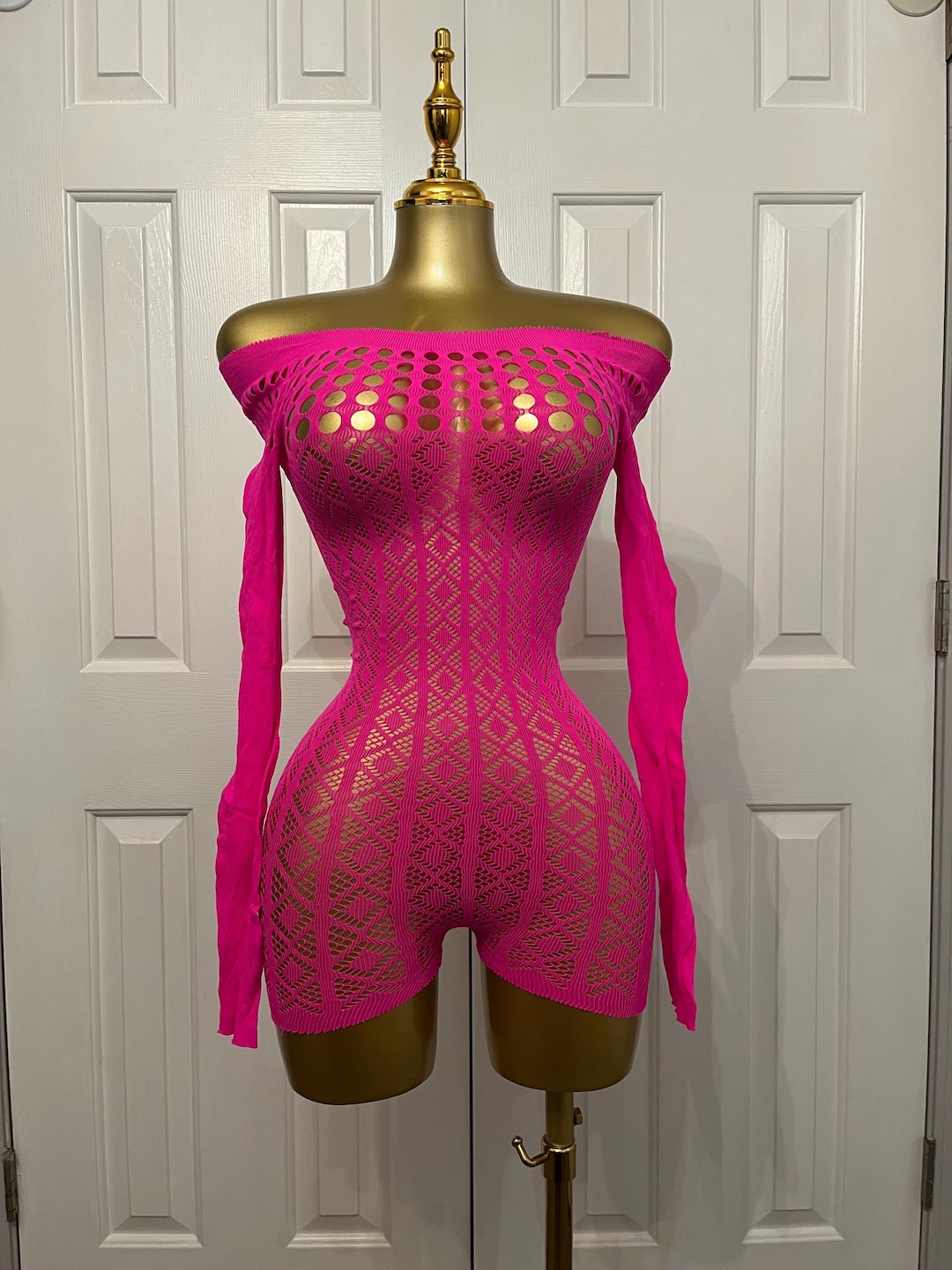 Pink Romper - Etsy