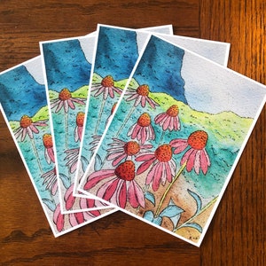 In the garden Postcards