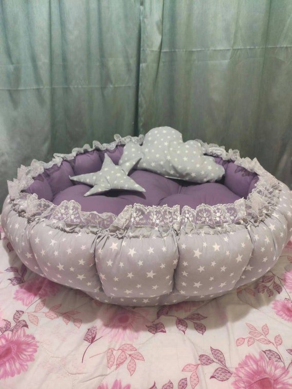 Lit De Bebe Reversible Lit Rond De Lait Lit De Transition Etsy Canada