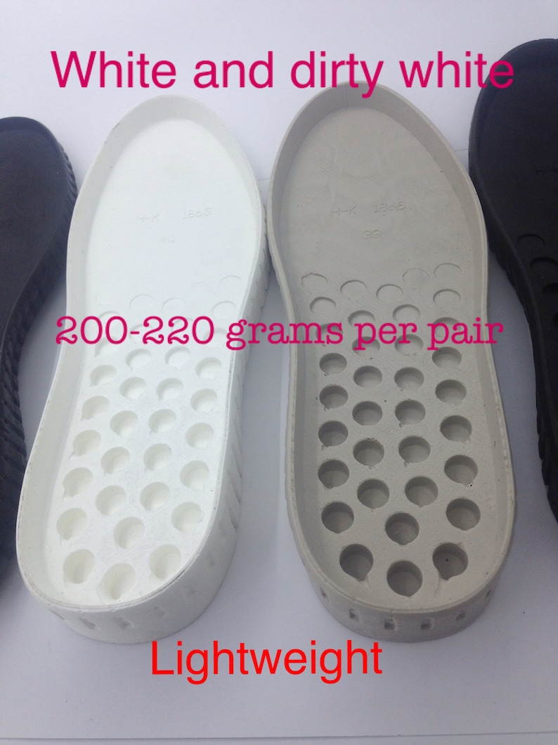 rubber soles for crochet shoes