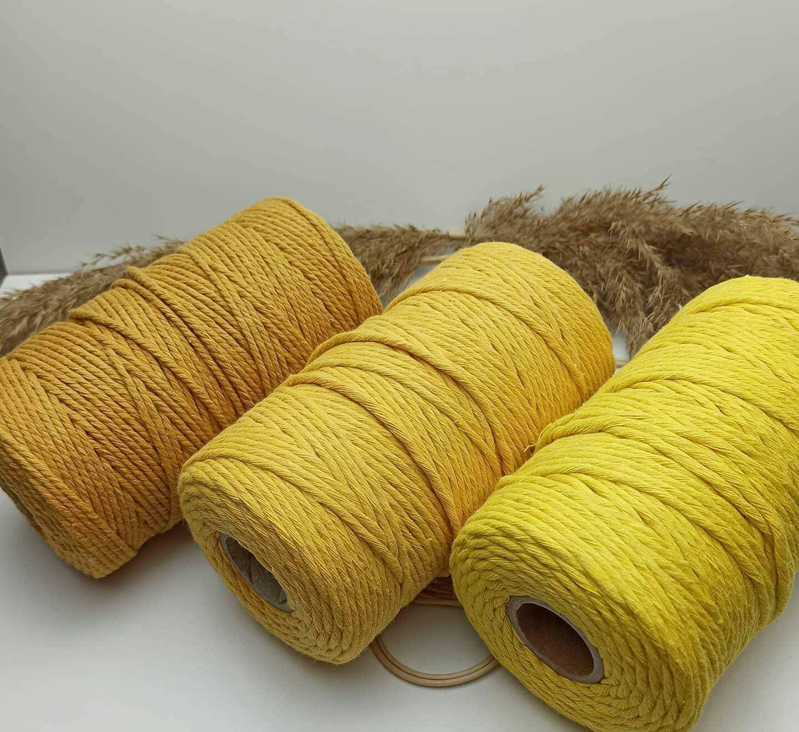 Macrame Cord 5mm Cotton Cord250g Macrame Rope Macrame Yarn Etsy