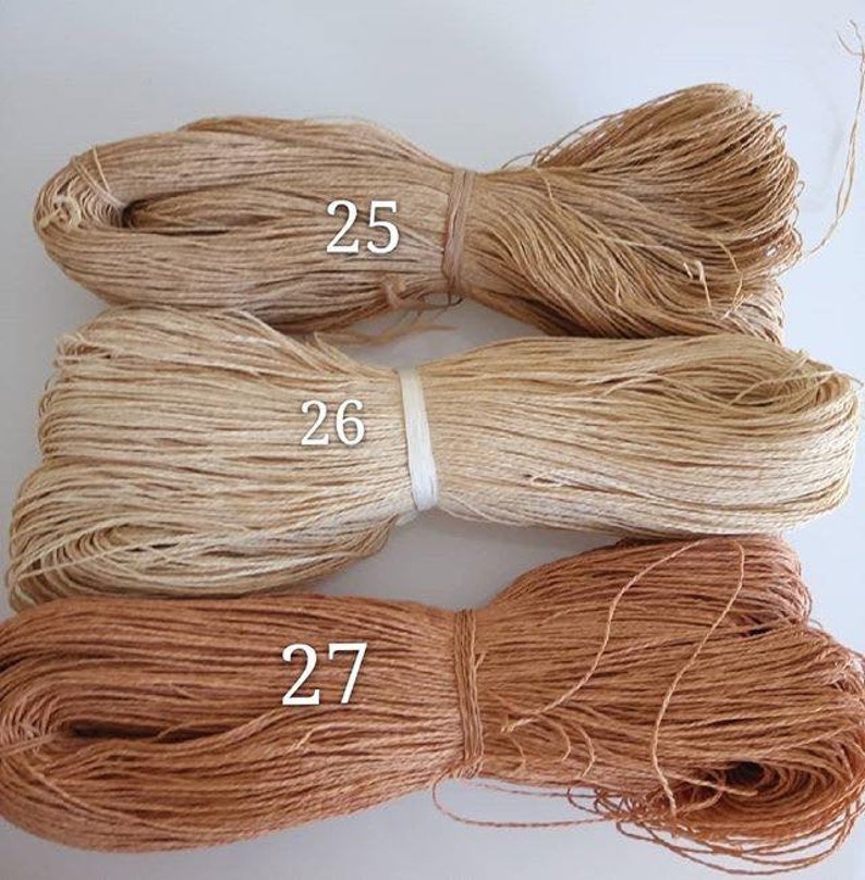 Raffia Paper Natural Yarn 250 Grams 100 Cellulose Yarn Etsy