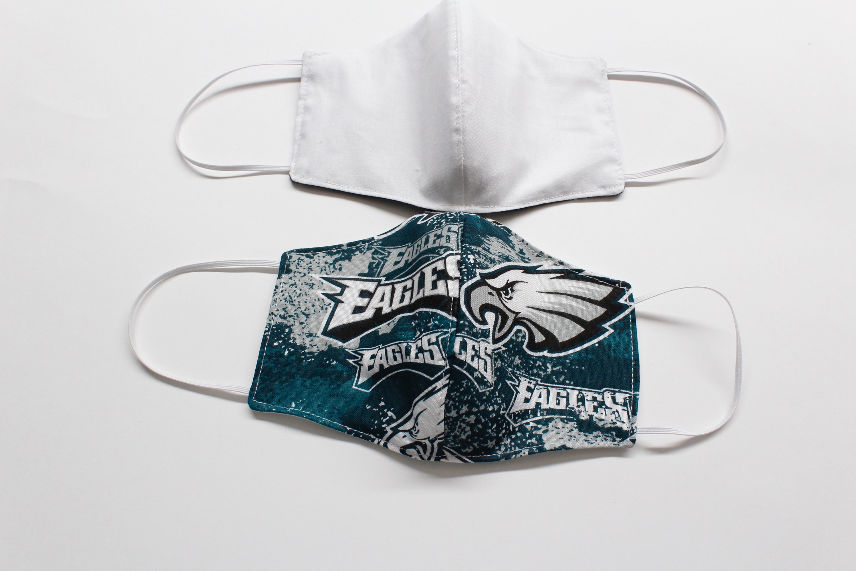 Philadelphia Eagles Face Mask with filter 4 layers including | Etsy