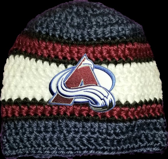 Colorado Avalanche Inspired Hat/beanie 
